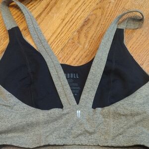NOBULL Black and Gray Sports Bra
